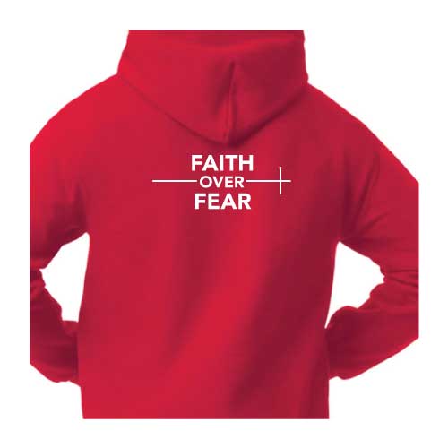 Faith Over Fear Hoodies in Multiple Colors
