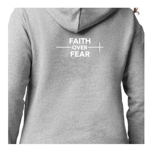Faith Over Fear Hoodies in Multiple Colors