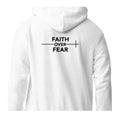Faith Over Fear Hoodie in Black Graphic