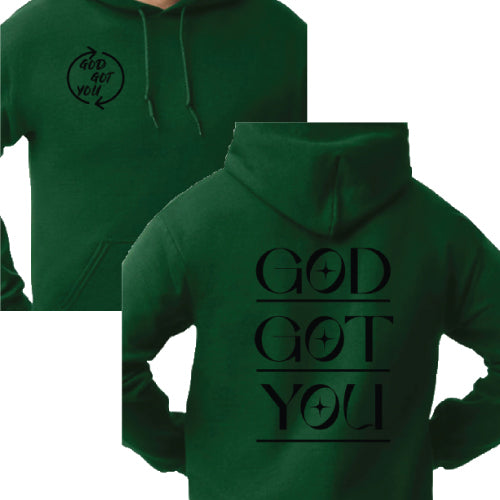 God Got You Inspirational Graphic Tee Hoodie