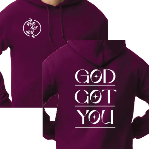 God Got You Graphic Tee Hoodies