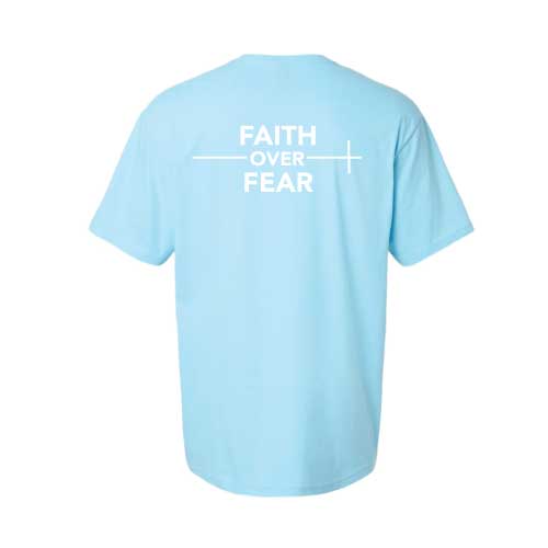 Lead with faith, not fear graphic tee Faith over Fear T-Shirt