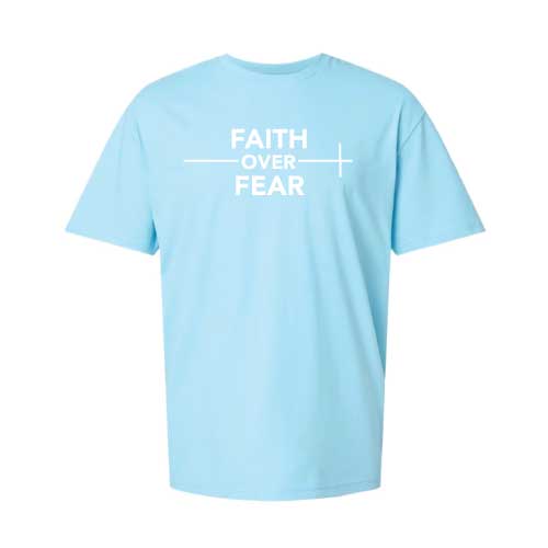 Lead with faith, not fear graphic tee Faith over Fear T-Shirt