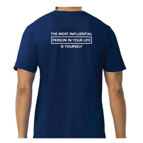 Become your own inspiration, “The most influential person in your life is yourself,”