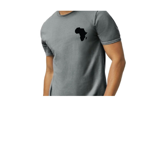 Long Sleeve Sweatshirt with Graphic Straight Outta Africa text on the back with  Map of on the Front