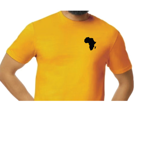 Long Sleeve Sweatshirt with Graphic Straight Outta Africa text on the back with  Map of on the Front