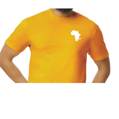 Long Sleeve Sweatshirt with Graphic Straight Outta Africa text on the back with  Map of on the Front