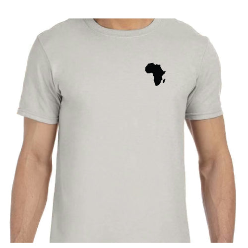 Long Sleeve Sweatshirt with Graphic Straight Outta Africa text on the back with  Map of on the Front