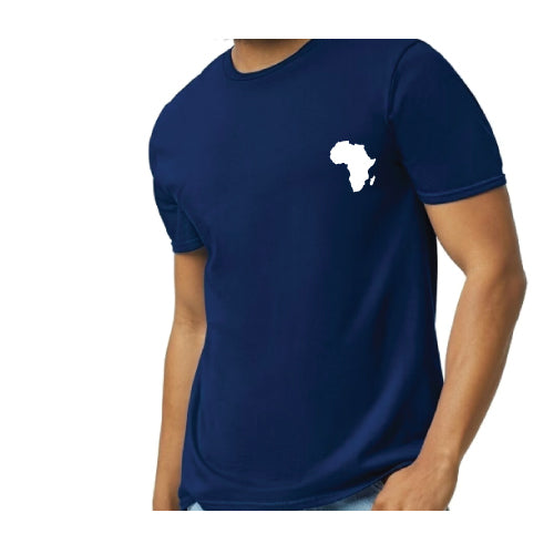 Long Sleeve Sweatshirt with Graphic Straight Outta Africa text on the back with  Map of on the Front