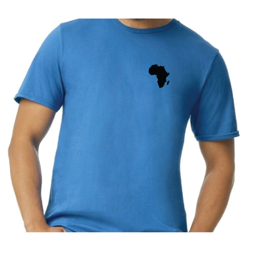 Long Sleeve Sweatshirt with Graphic Straight Outta Africa text on the back with  Map of on the Front