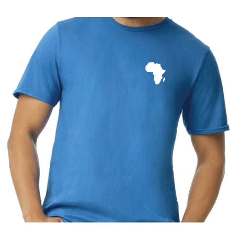 Long Sleeve Sweatshirt with Graphic Straight Outta Africa text on the back with  Map of on the Front