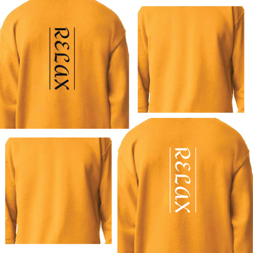 Relax Graphic Tee Sweatshirt
