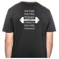 Inspirational Graphic Tee “The Pain You Feel Today Is The Strength You Feel Tomorrow in Multiple Colors