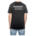 Graphic Tee “Warning: I Match Energy, So You Decide How We Gon’ Act,” T-Shirt