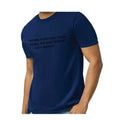 Think Different Graphic Tee “When Everyone Thinks Alike, No One Thinks” front graphic