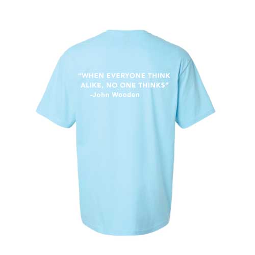 Think Different Graphic Tee  “When Everyone Thinks Alike, No One Thinks”