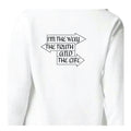 White Graphic Tee Sweatshirt I Am the Way, the Truth, and the Life